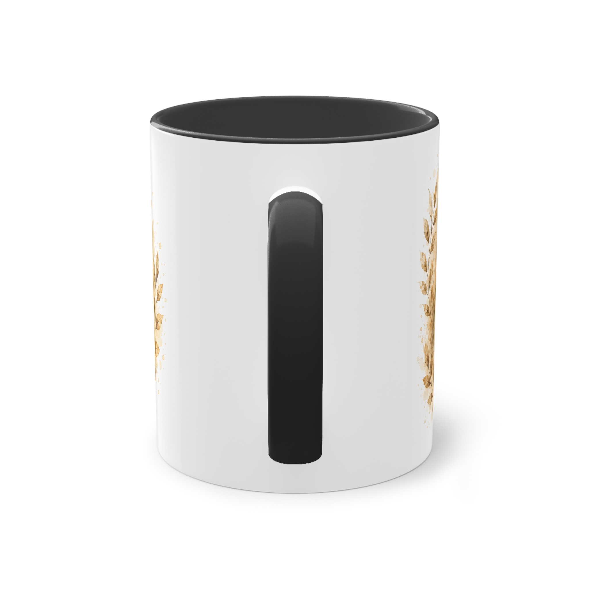 funny golden retriever coffee mug — cute dog face 11oz two tone ceramic funny golden retriever coffee mug — cute dog face 11oz two tone ceramic